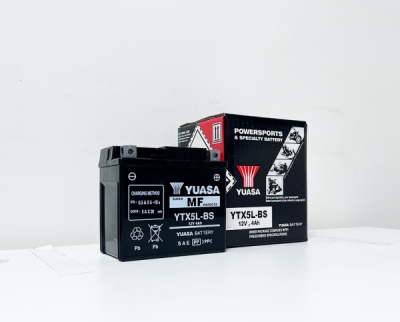 Baterie moto 12V 4Ah 80A YUASA AGM YTX5L-BS