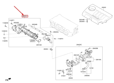Galerie admisie ORIGINAL HYUNDAI / KIA 283102A804