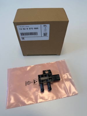 Senzor, presiune gaze evacuare ORIGINAL BMW 13628570686