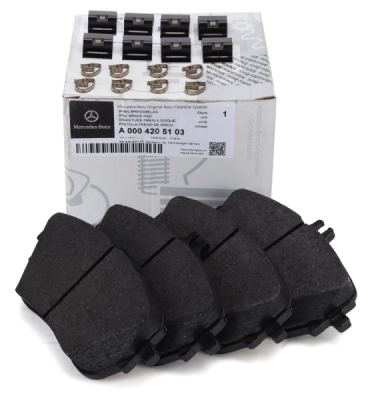 Set placute frana axa fata ORIGINAL MERCEDES A0004205103