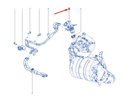 Modul dozare/injectie aditiv ORIGINAL RENAULT 208997976R