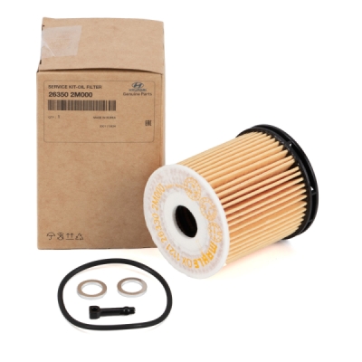 Capac, carcasa filtru ulei ORIGINAL HYUNDAI / KIA 263502A000
