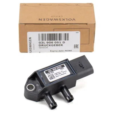Senzor, presiune gaze evacuare ORIGINAL VW GROUP 03N906051C