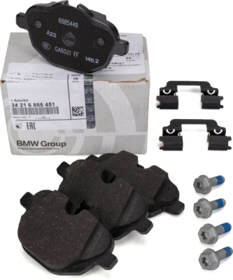 Set placute frana ORIGINAL BMW 34206879857