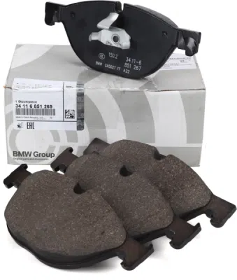 Set placute frana ORIGINAL BMW 34112449268