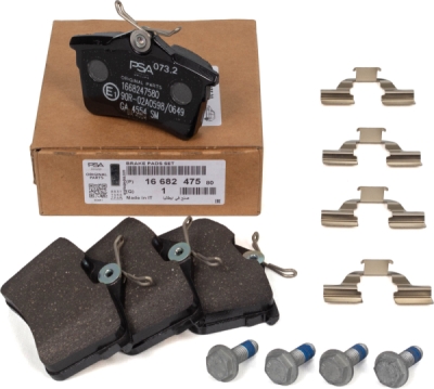 Set placute frana ORIGINAL PSA 1608520480