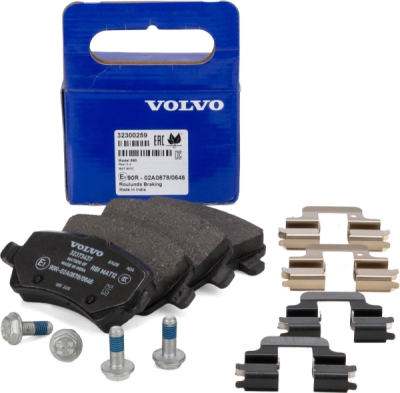 Set placute frana ORIGINAL VOLVO 32300258