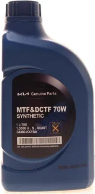 Ulei transmisie MTF & DCTF [70W GL-4, global] 1L ORIGINAL KIA 04300KX1BA