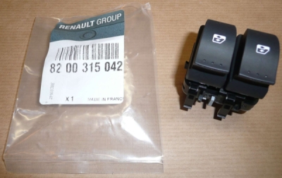 Comutator macara geam fata ORIGINAL RENAULT 8200315042