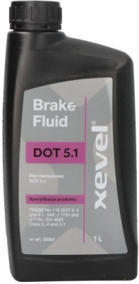 Lichi de frana DOT 5.1 XEVEL 20307 1L