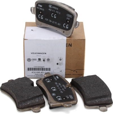 Set placute frana ORIGINAL VW GROUP 4M0698451BC