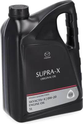 Ulei motor 0W20 SUPRA-X [API SN , ILSAC GF-5] 5L ORIGINAL MAZDA 0005MO0W20