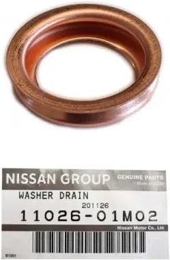 Inel etansare, surub drena ulei ORIGINAL NISSAN 11026-01M02