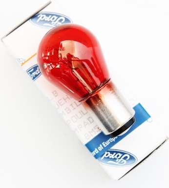 Bec rosu PR21/5W 12V lampa frana ORIGINAL FORD 1489938