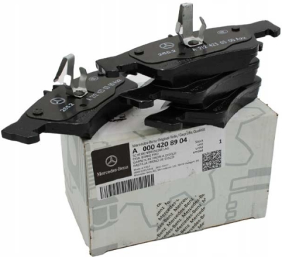 Set placute frana axa spate ORIGINAL MERCEDES A0004208904