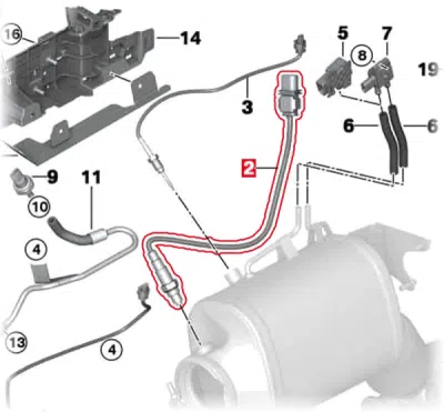 Sonda Lambda ORIGINAL BMW 13627793825