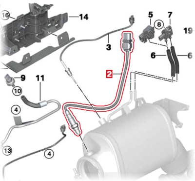 Sonda Lambda ORIGINAL BMW 13627793825