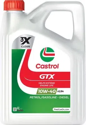 Ulei de motor CASTROL GTX 10W-40 A3/B4 15F8FD 4L