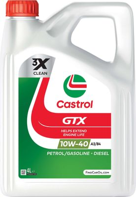 Ulei de motor CASTROL GTX 10W-40 A3/B4 15F8FD 4L