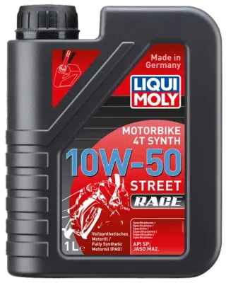 Ulei de motor 10W50 Street race [4T, JASO MA2]1L LIQUI MOLY 1502