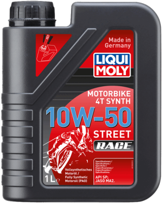 Ulei de motor 10W50 Street race [4T, JASO MA2]1L LIQUI MOLY 1502