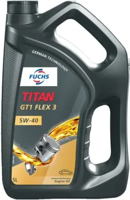 Ulei de motor FUCHS OIL TITAN GT1 FLEX 3 5W40 5L