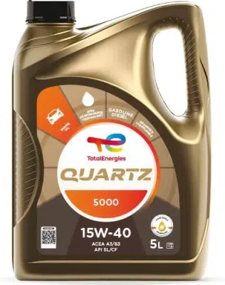 Ulei de motor TOTALENERGIES QUARTZ 5000 15W40 4L