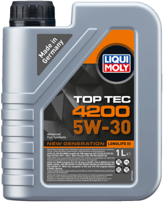 Ulei de motor LIQUI MOLY TOP TEC 4200 5W30 LongLife III - 1L 8972