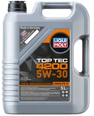 Ulei de motor LIQUI MOLY TOP TEC 4200 5W30 LongLife III - 5L 8973