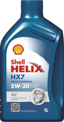 Ulei de motor SHELL HELIX HX7 PROFESSIONAL AV 5W-30 550046311 1L