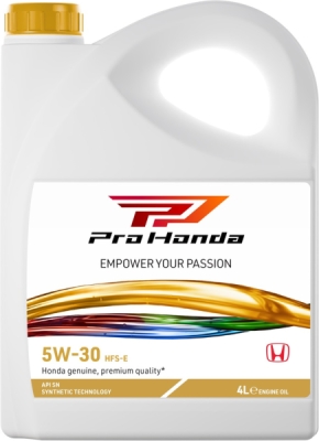 Ulei de motor 5W-30 [HFS-E] 4L ORIGINAL HONDA 08232P99C4LPRO