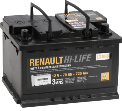 Baterie de pornire ORIGINAL RENAULT 7711575175