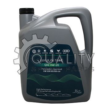 Olej 0W-20 5L LongLifeIV 508.00/509.00 ŠKODA Original OEM GS60577M4