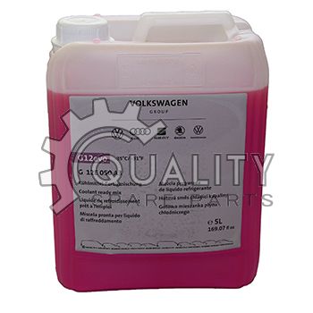 Kapalina chladící G13 5L -SMĚS DO -35°C ŠKODA Original OEM G12E050A3