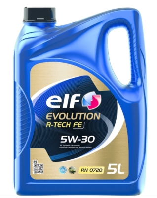 ELF OIL 5W30 5L EVOLUTION R-TECH FE / C4 / RN0720