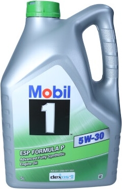 Motorolje MOBIL 5W30 ESP FORMULA P 5L