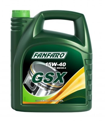 FANFARO OIL 15W40 5L MASTER GSX SN/CH-4 / A3/B4 / 502.00 505.00 / 229.1 229.3
