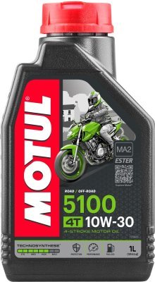 MOTOROLJE MOTUL 10W30 1L 5100 4T ESTER TECHNOLOGY (104062)