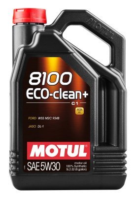 MOTOROLJE MOTUL 5W30 5L 8100 ECO CLEAN+ LOW SAPS / DPF (101584)