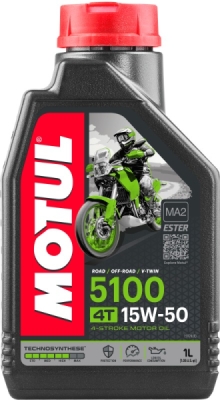 Motorolje MOTUL 15W50 1L 5100 4T
