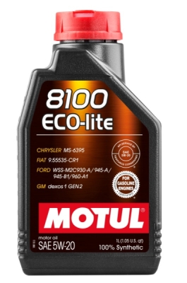 Motorolje MOTUL 5W20 1L 8100 ECO LITE