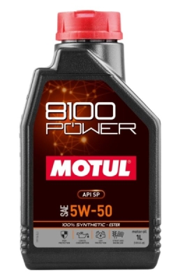 Motorolje MOTUL 5W50 1L POWER / SYNTHETIC - ESTER