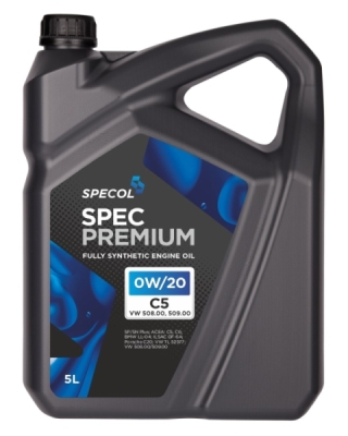 Motorolje SPECOL 0W20 5L SPEC PREMIUM / C5/C6 / SP / 508.00 509.00 / LL04 GF-6A / C20