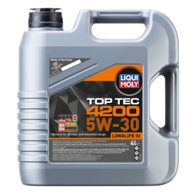 Motorolje LIQUI MOLY 3715 5W30 4L TOP TEC 4200
