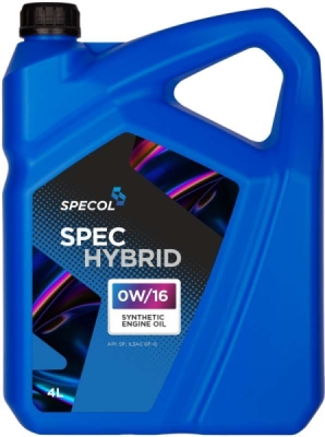Motorolje SPECOL 0W16 4L SPEC HYBRID