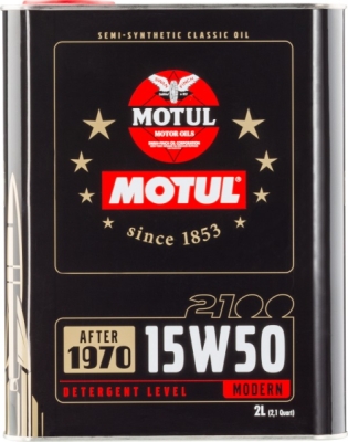 Motorolje MOTUL 104512 15W50 CLASSIC OIL 2100 2L