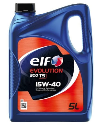 Motorolje ELF 15W40 5L EVOLUTION 500 TS SL/CF / A3/B3 / 229.1 / 501.01 505.00