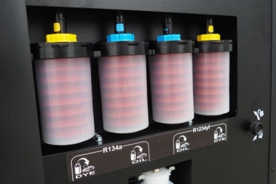 AIR CONDITIONING SERVICE STATION ECK TWIN 12 BI-GAS R134A R1234YF