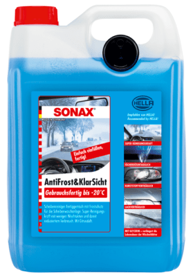 Sonax Zimní kapalina do ostřikovačů -20°C 5l
