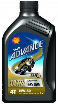 Shell Advance Ultra 4T 15w-50 1L